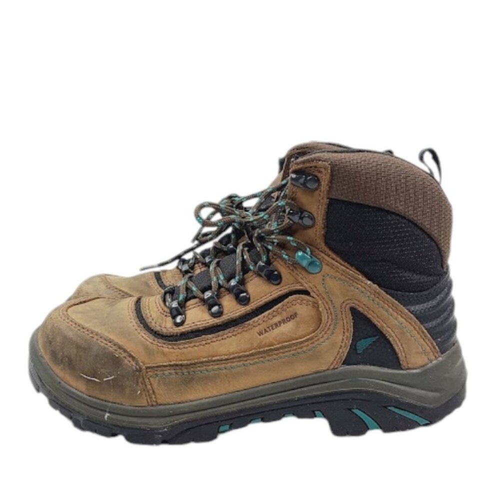 Red‎ Wing Women's Brown Leather Safety Toe EH NT Lace Up Ankle Work Boot Size 9